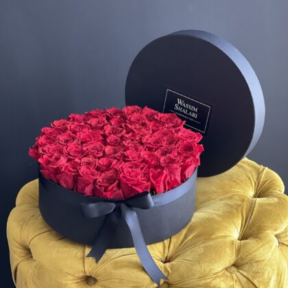 Round Rose Box