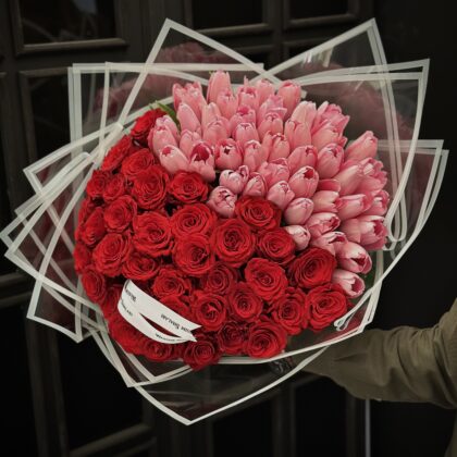 Half Tulip Half Rose