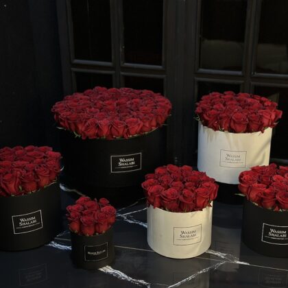 Classic Round Rose Box