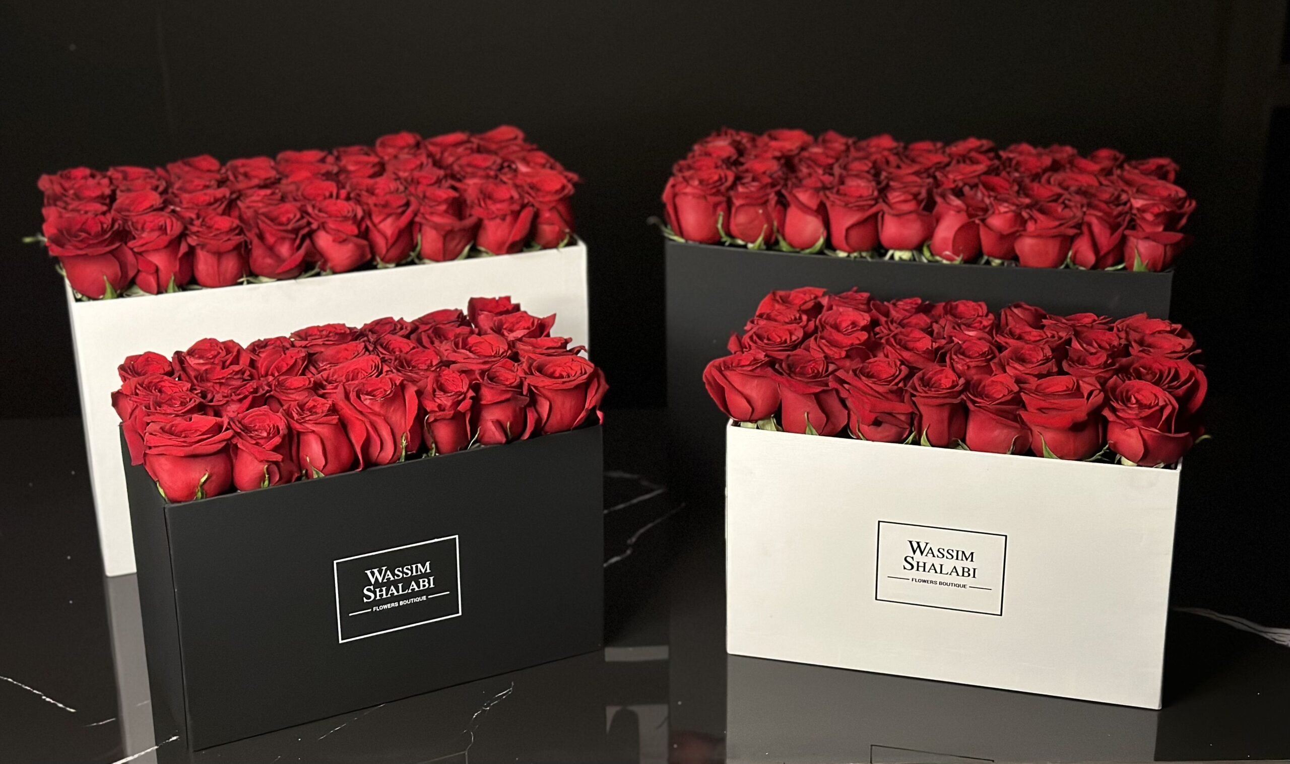 Classic Rectangular Rose Box