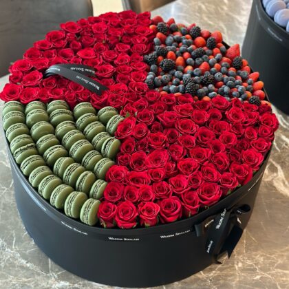 Love Between Berries and Macaron