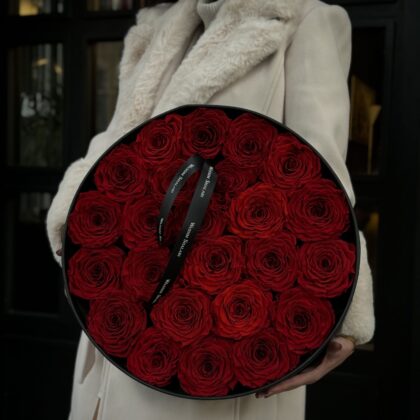 Round box signature Infinite Rose