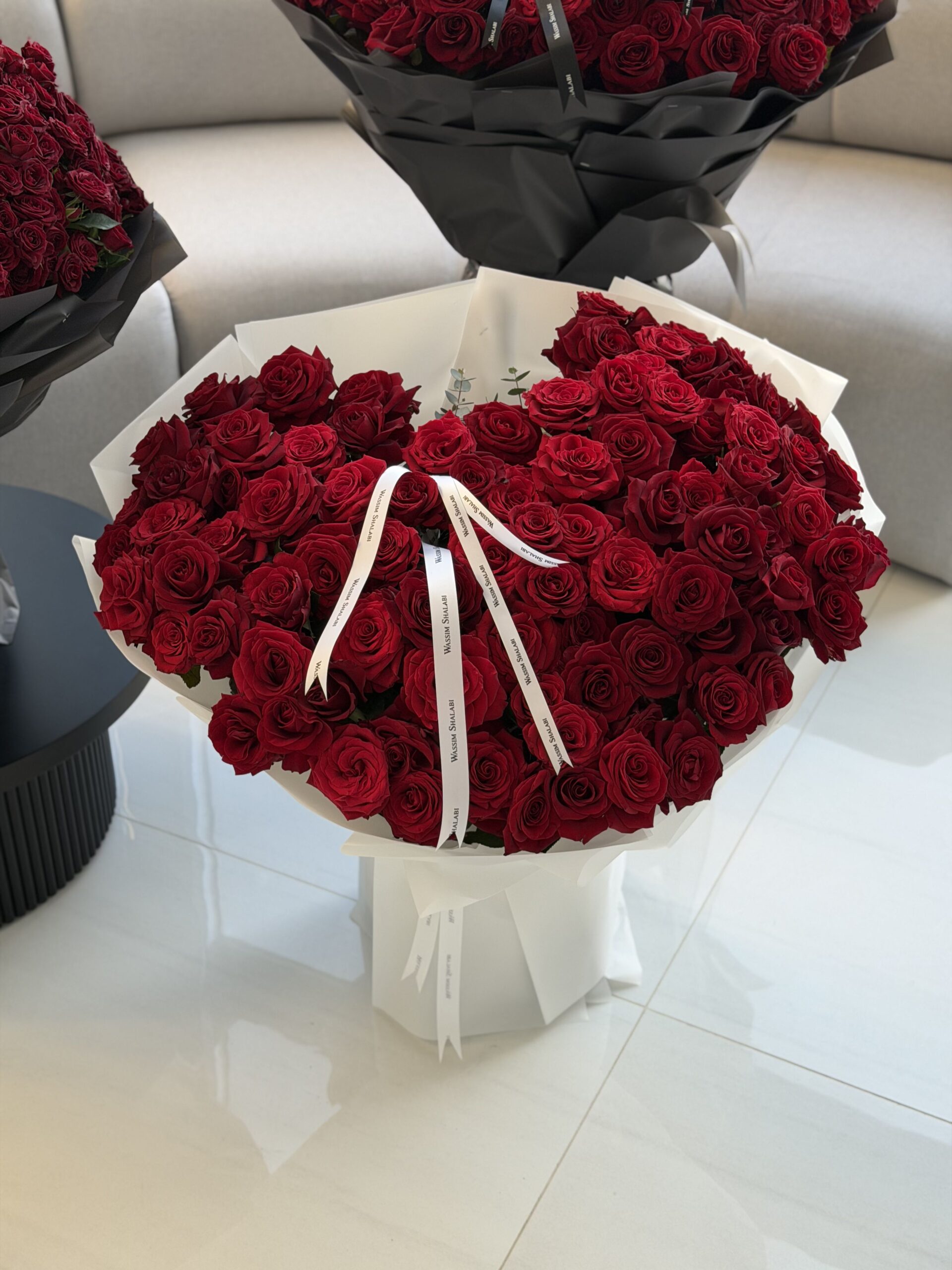 Heart Shape Standing Bouquet
